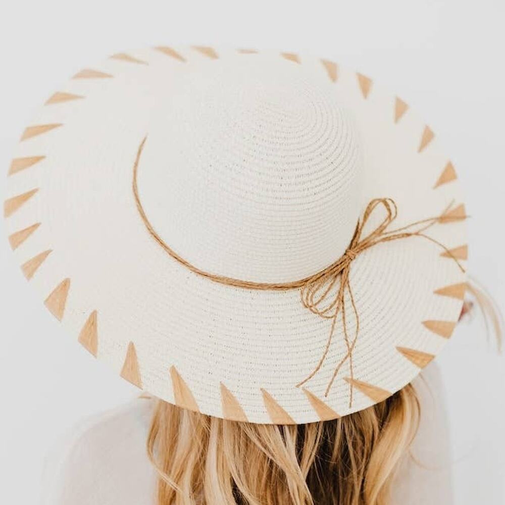 Surfs Up Packable Straw Sun Hat